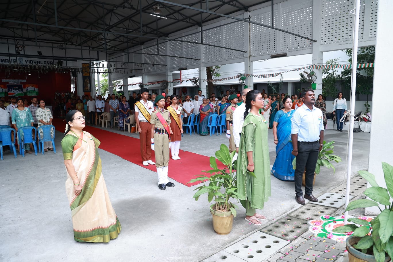 Independence Day Celebration at Main Block